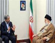 khaled meshaal avec le guide de la révolution islamique ayatollah khamenei