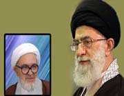 ayatollah sayyed ali khamenei  & late ayatollah hussein ali montazeri