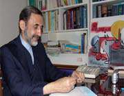 the head of masih daneshvari hospital, ali akbar velayati 