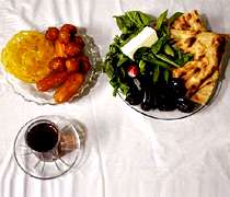 تغذیه ماه رمضان افطار سحری چاقی غذا افطاری