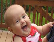 laughing baby