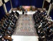 mahmoud ahmadinejad et les députés du parlement iranien
