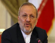 وزير الخارجية الايراني منوتشهر متكي 