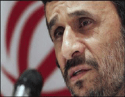 الرئيس الايراني محمود احمدي نجاد 