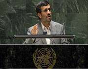 احمدي نژاد در اجلاس ان پي تي