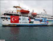 کشتی کمک رسان به غزه