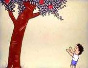 the boy and apple tree