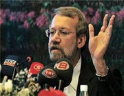 رئيس البرلمان الايراني علي لاريجاني 