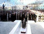 ayatollah khamenei in a friday prayers sermon 