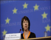 الممثلة العليا للسياسة الخارجية والامنية في الاتحاد الاوروبي كاثرين اشتون 