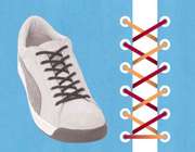 بند کفش، بستن کفش، کفش