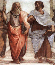 أفلاطون وأرسطو
