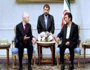 le président iranien et le nouvel ambassadeur irlandais 