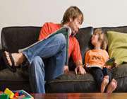 good relationship with dad 