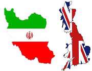 نقشه ایران و انگلستان