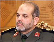 وزير الدفاع واسناد القوات المسلحة الايرانية العميد احمد وحيدي