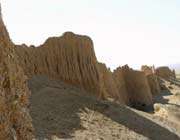 belqeis fortress, esfarayen, iran