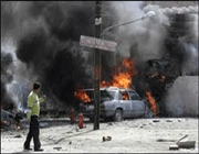 انفجار سيارة مفخخة امام مركز شرطة في البصرة
