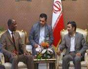 le président iranien et le président du parlement national 