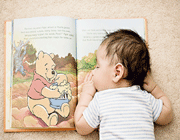 اهتمام طفل بالمطالعة