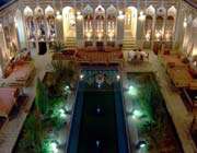 a part of a building located at the heart of the dowlatabad garden in yazd 