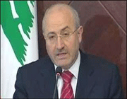 وزير الأشغال العامة والنقل في الحكومة اللبنانية غازي العريضي