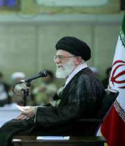 audience accordée aux imams dirigeants la prière de vendredi des différentes villes iraniennes   