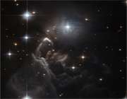 ابر مبهم ستاره ای iras 05437+2502