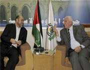 ممثلون لحرکتي حماس وفتح الفلسطينيتين
