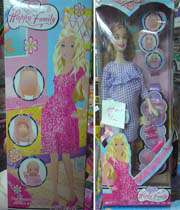 عروسک باربی حامله عرضه شده در فروشگاه های ایران