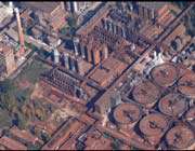 vue aérienne de l’usine d’ajka
