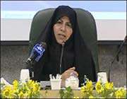 وزيرة الصحة الايرانية الدكتورة مرضية وحيد دستجردي