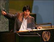 le président bolivien