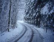 رانندگی در جاده های برفی
