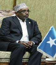 le président du parlement somalien  