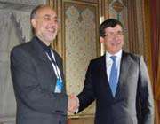 salehi et ahmet davutoglu