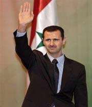 le président syrien
