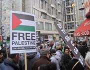 manifestation à londres pour la fin du siège israélien de gaza