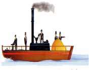 تاریخچه اختراع اولین وسائل حمل و نقل آبی