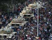 حشود غفيرة من المحتجين في مصر