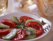 salade de kiwis et tomates