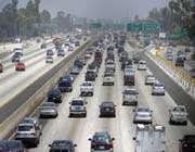 a freeway in california