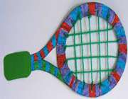 tennis racket craft