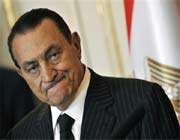 الرئيس المصري المخلوع حسني