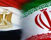 iran & egypt flags