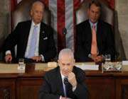 israeli prime minister benjamin netanyahu addresses congress tuesday on capitol hill.