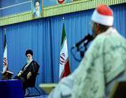 l’ayatollah khameneia rencontré les participants à la 28ème compétition internationale du saint coran