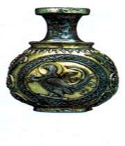 vase en argent doré, époque sassanide