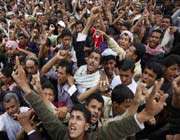 anti-regime protesters in yemen