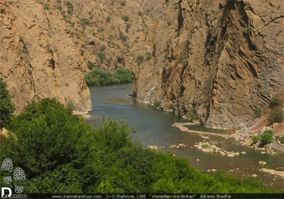 طولاني ترين رودخانه کردستان 